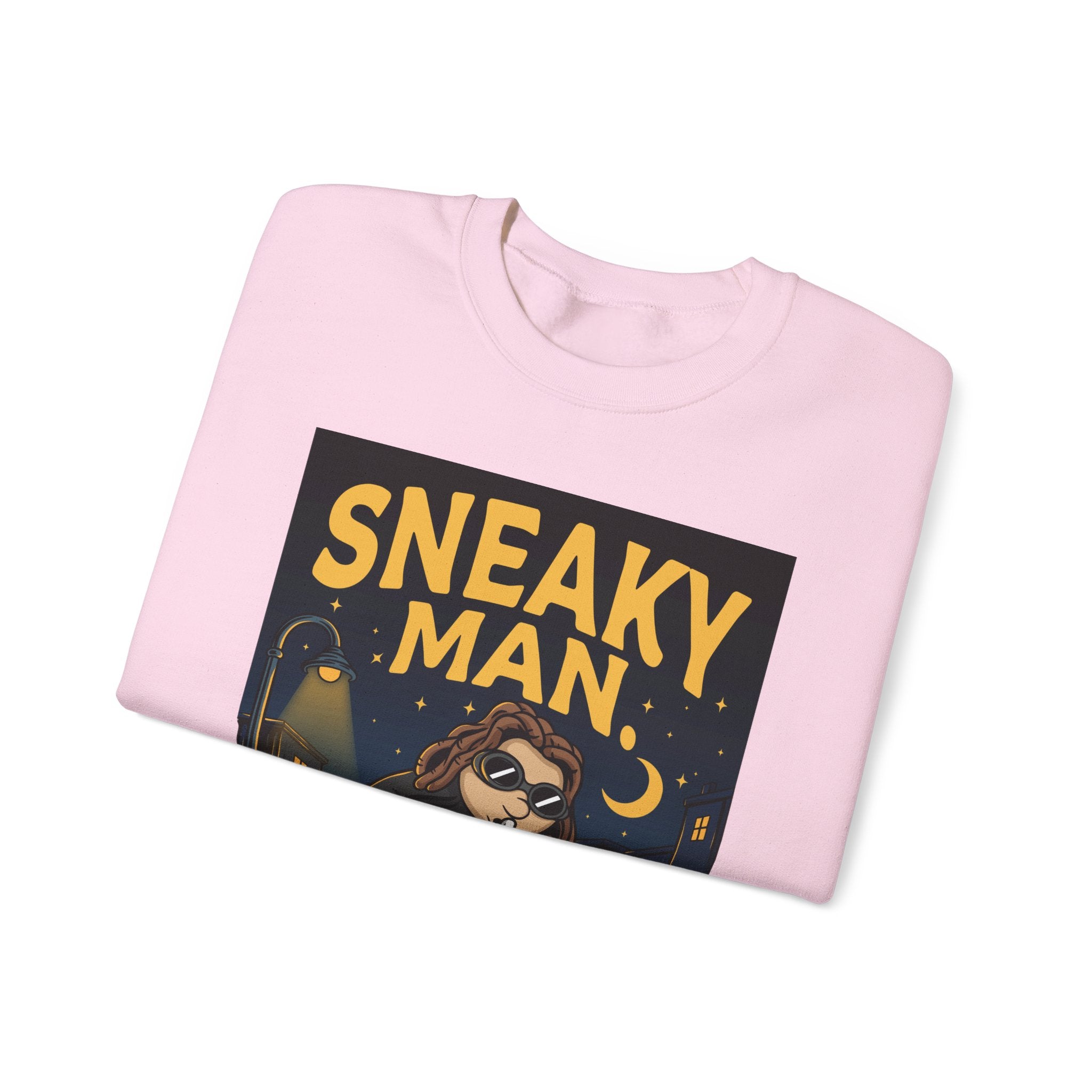 Sneaky Man Crewneck Sweatshirt