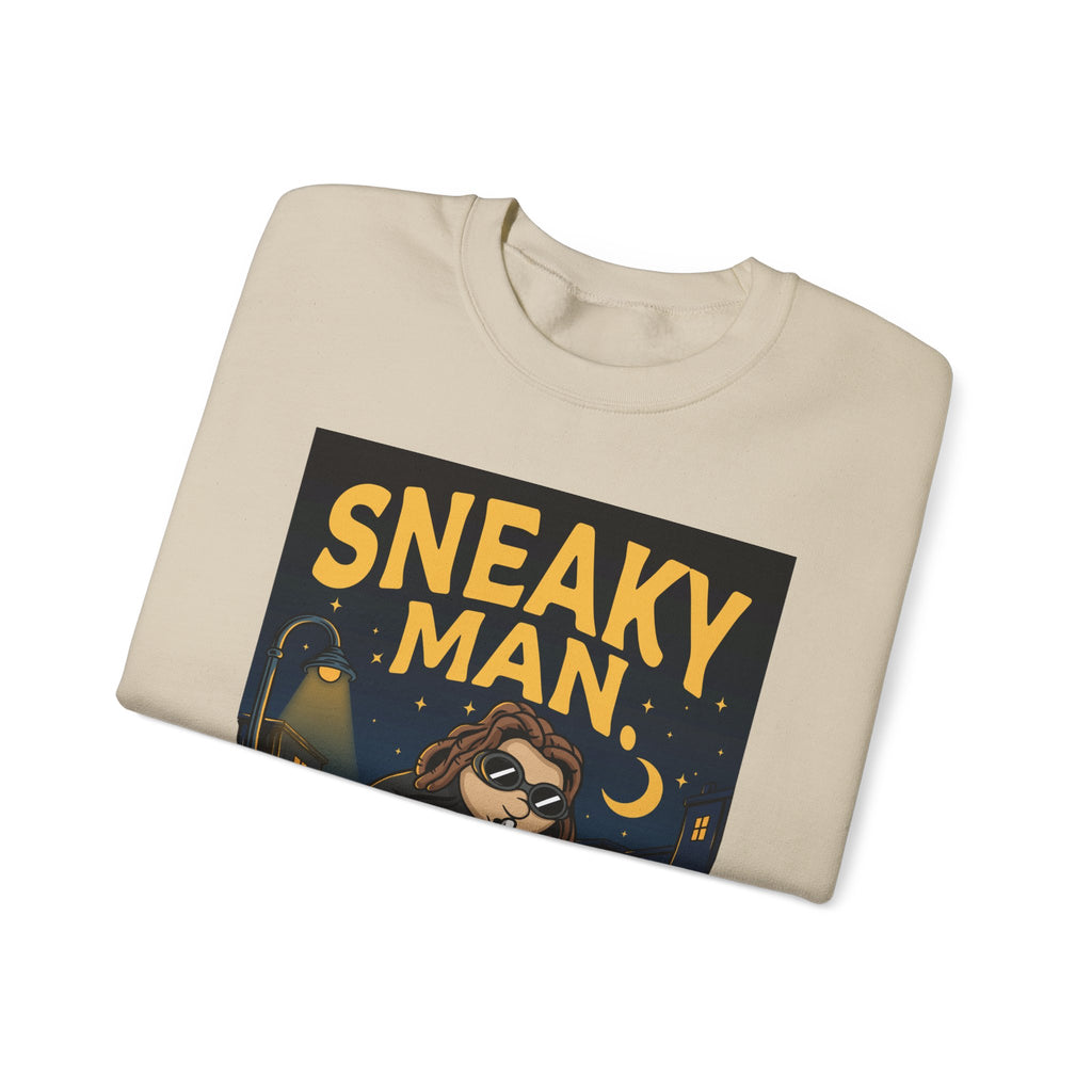 Sneaky Man Crewneck Sweatshirt