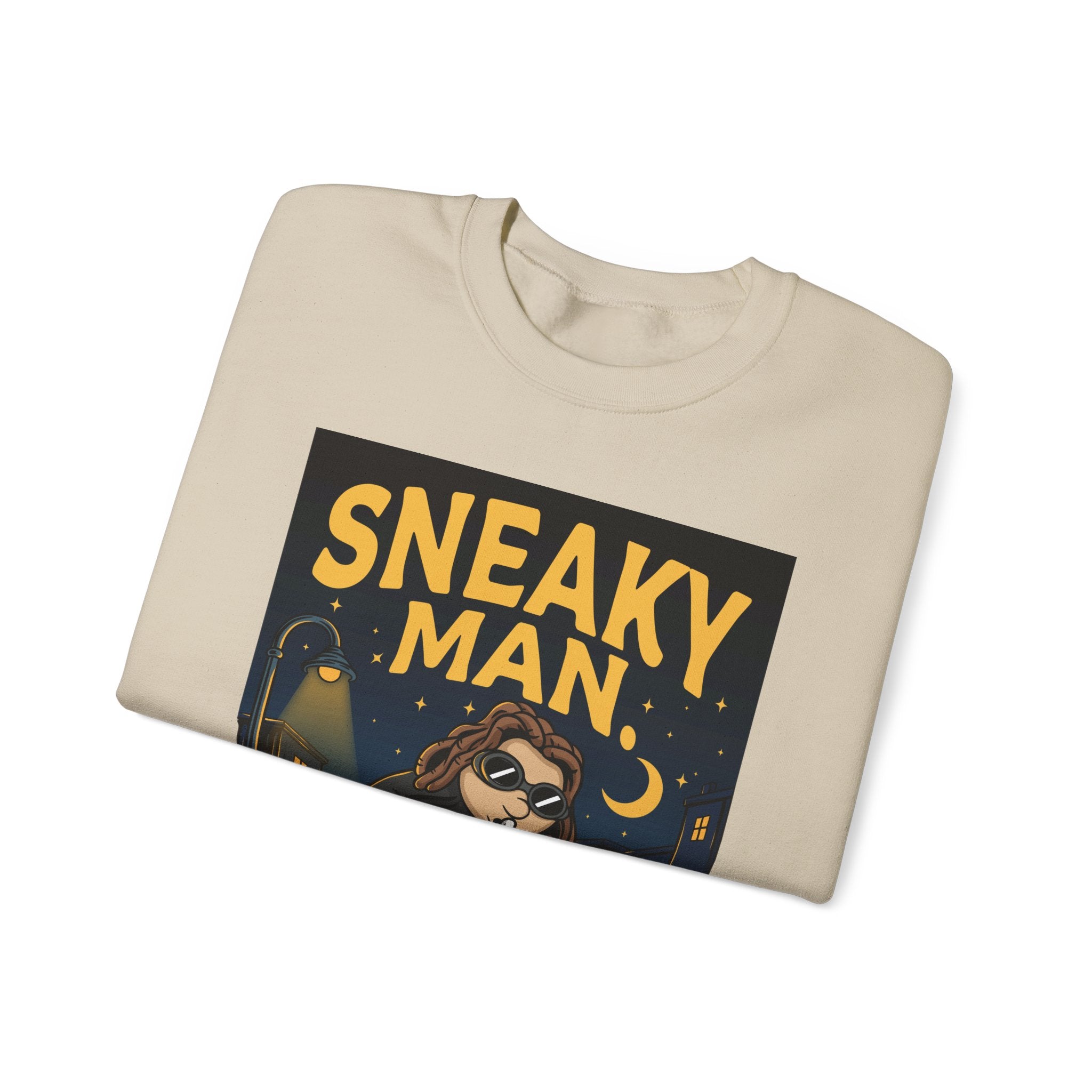 Sneaky Man Crewneck Sweatshirt