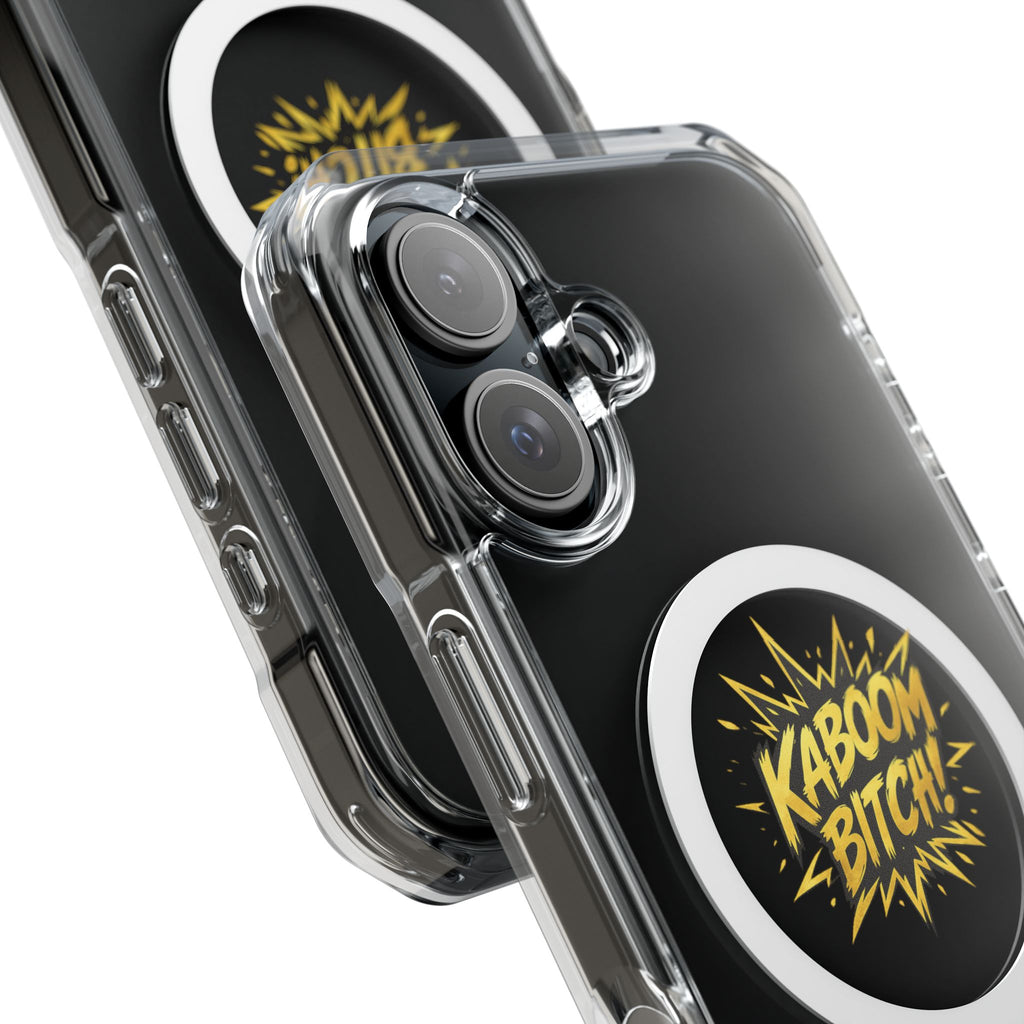 Kaboom Bitch iPhone Case