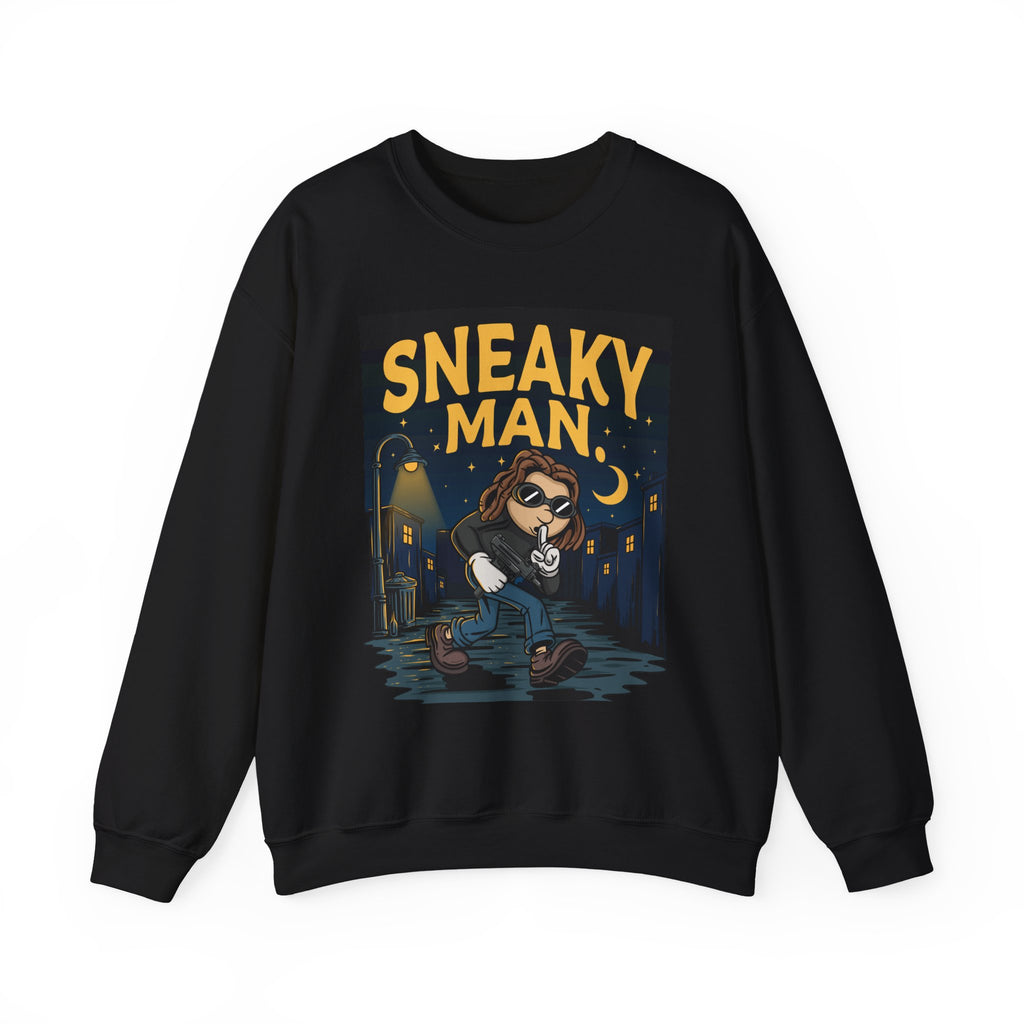Sneaky Man Crewneck Sweatshirt